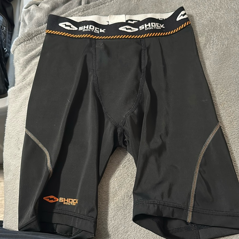 Boys Shock Compression  Shorts